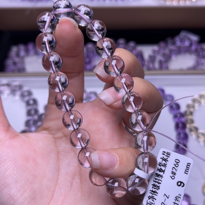 手串紫晶未镶嵌玻利维亚