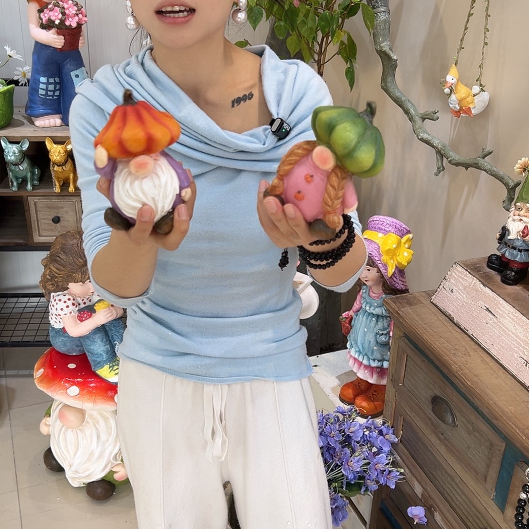 花园摆件红红火火