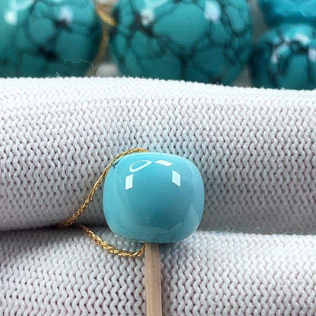 绿松石未镶嵌车挂