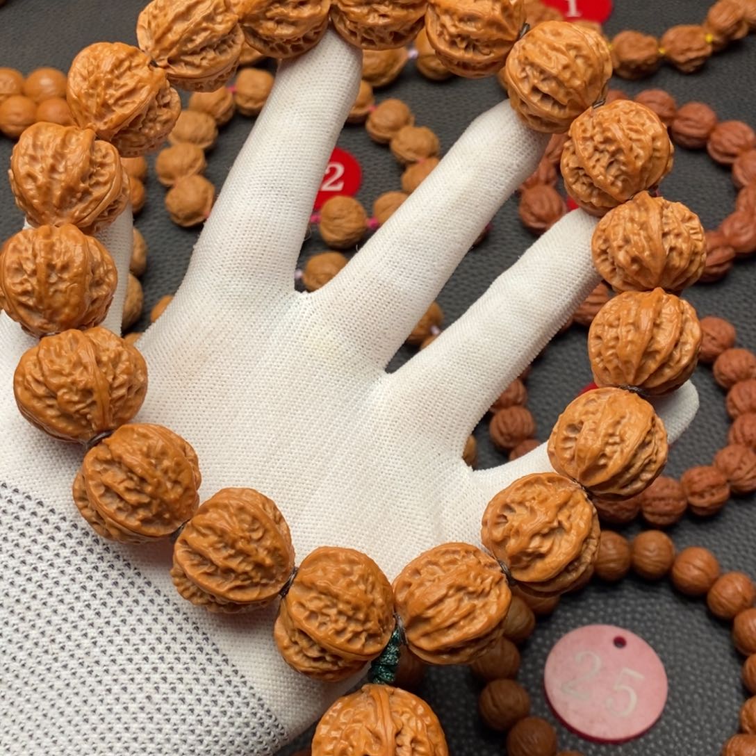 文玩核桃手串23尺龙脊