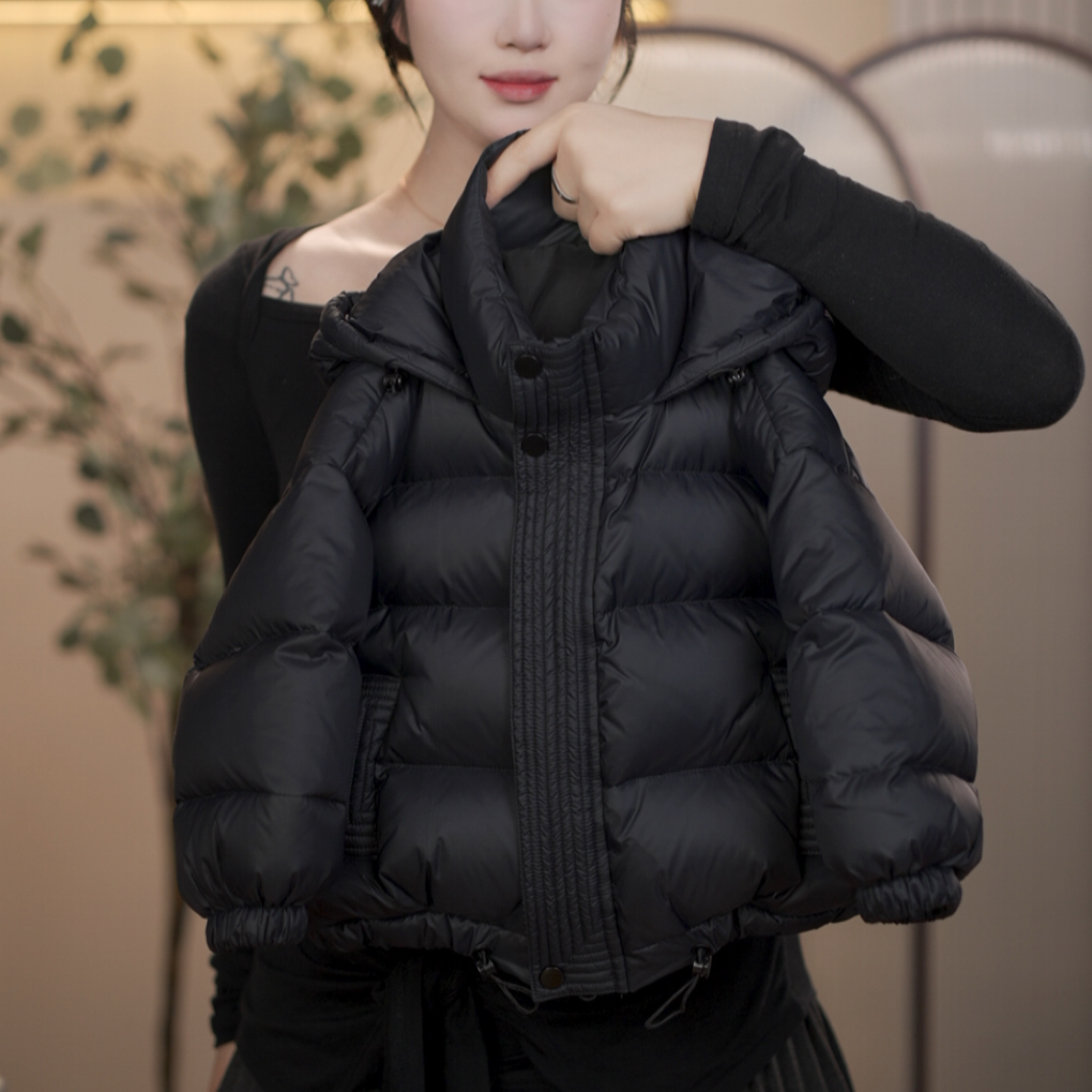 【菠菜家】儿童白鸭绒羽绒服极寒系列双倍充绒韩版门幅设计羽绒服