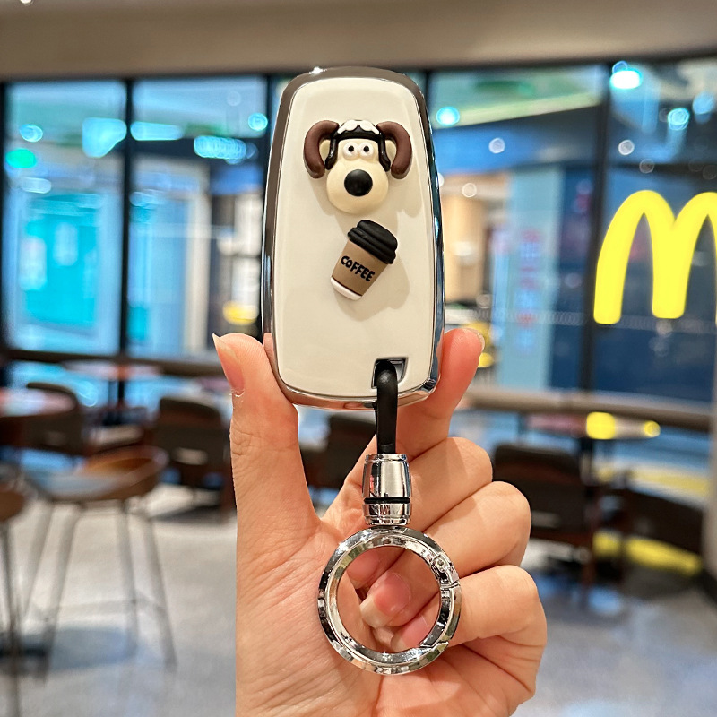 适用林肯冒险家全包TPU钥匙套立体卡通航海家飞行家mkc大陆保护壳