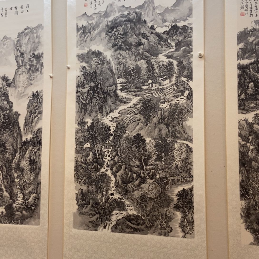 【闪购商品】国画大**涛墨鱼精品墨鱼精品