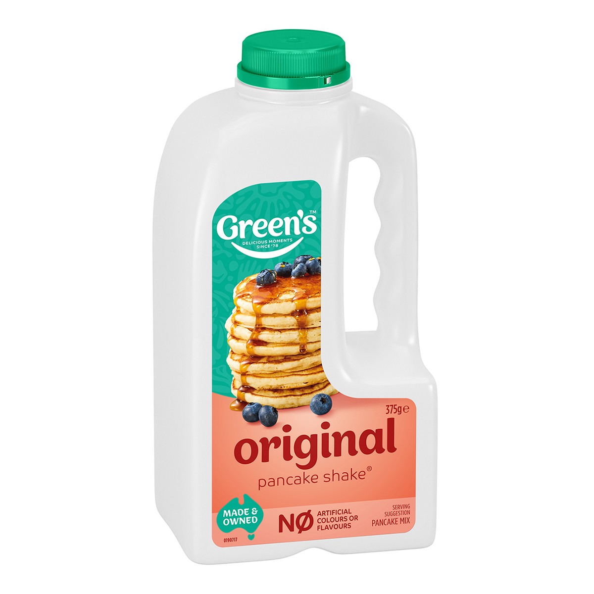 （9.4到期）两桶澳大利亚进口green's原味薄煎饼预拌粉325g