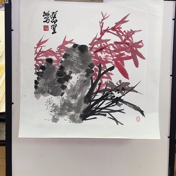 国画张圣敏先生纯手绘作品