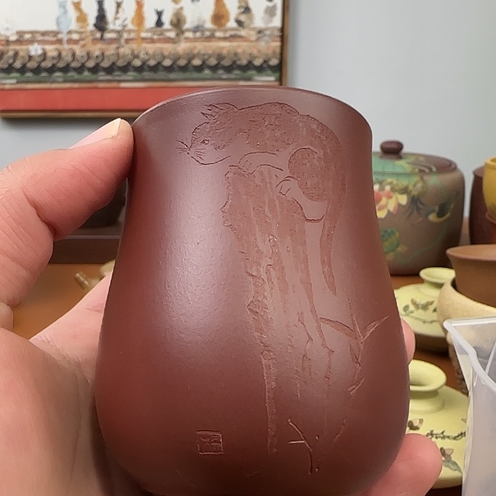宜兴紫砂主人杯杯