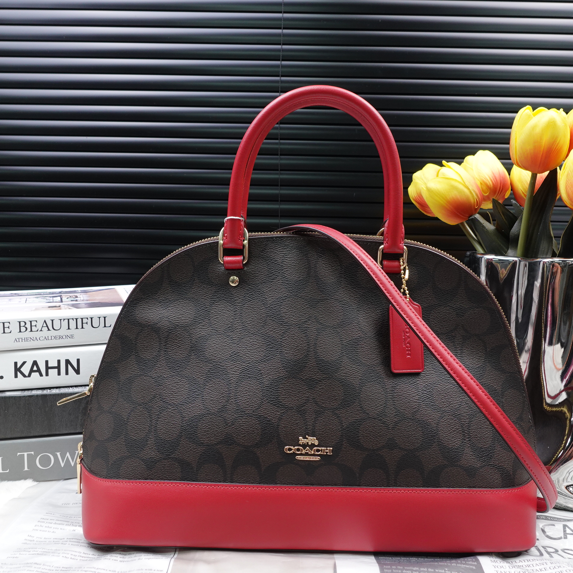 95新 COACH/蔻驰 单肩包/T10292877