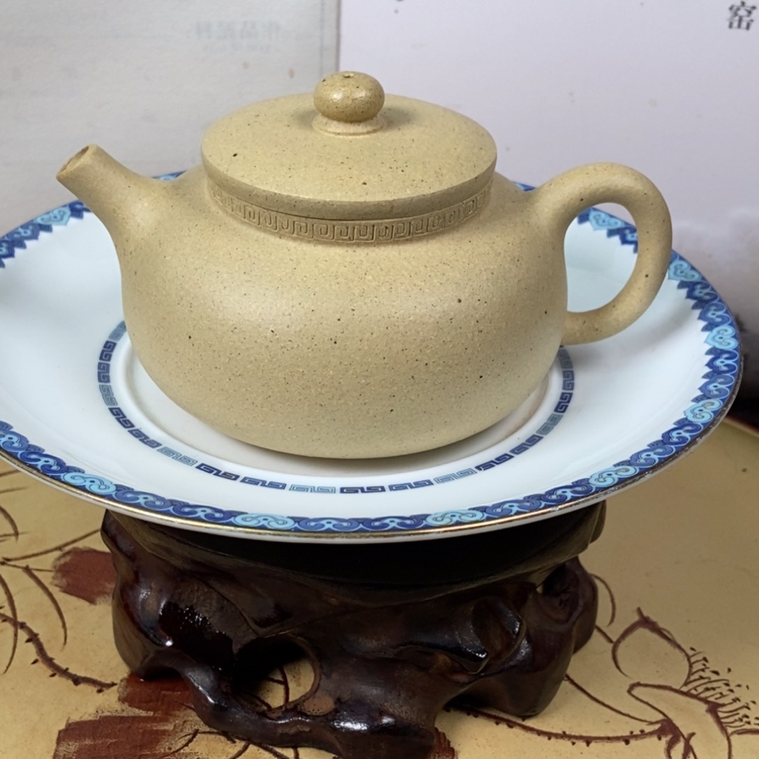 紫砂茶壶本绿180 容量宜兴紫砂壶