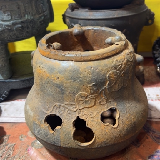 铁中古工艺品摆件