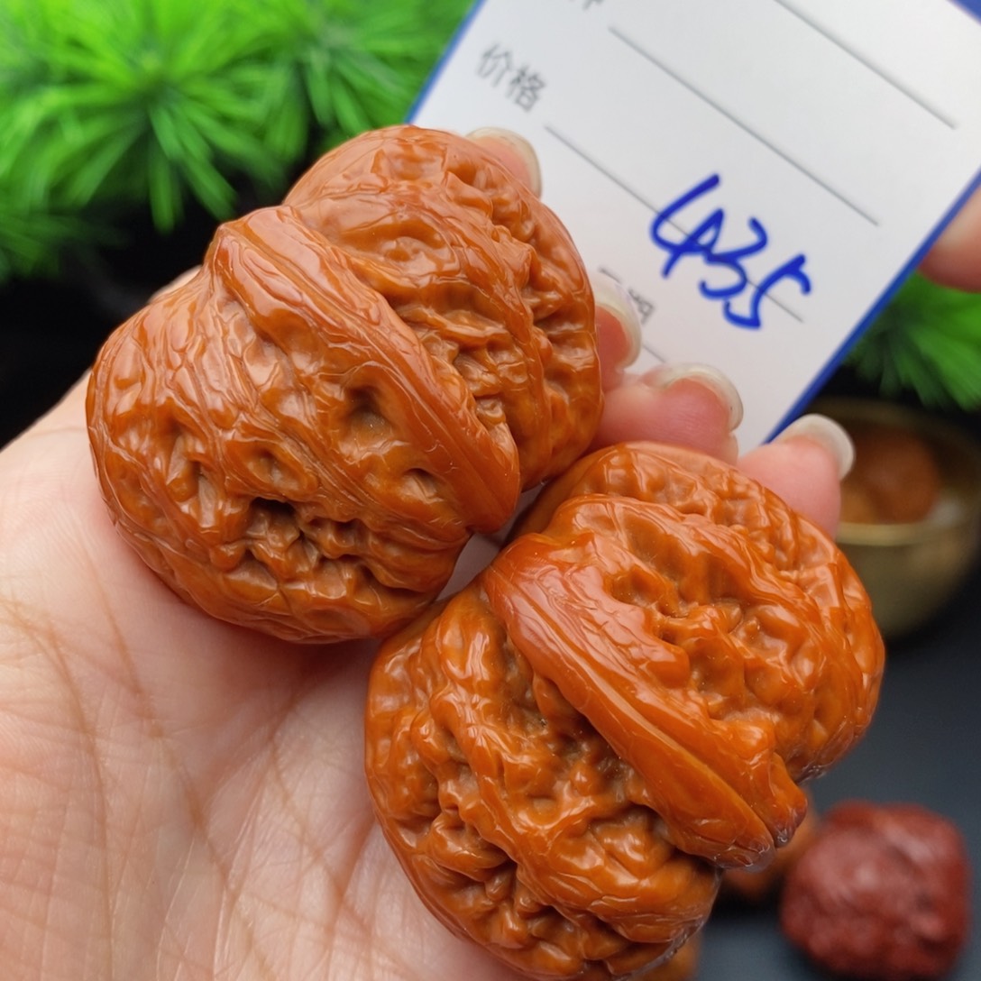 文玩核桃把件45元宝435