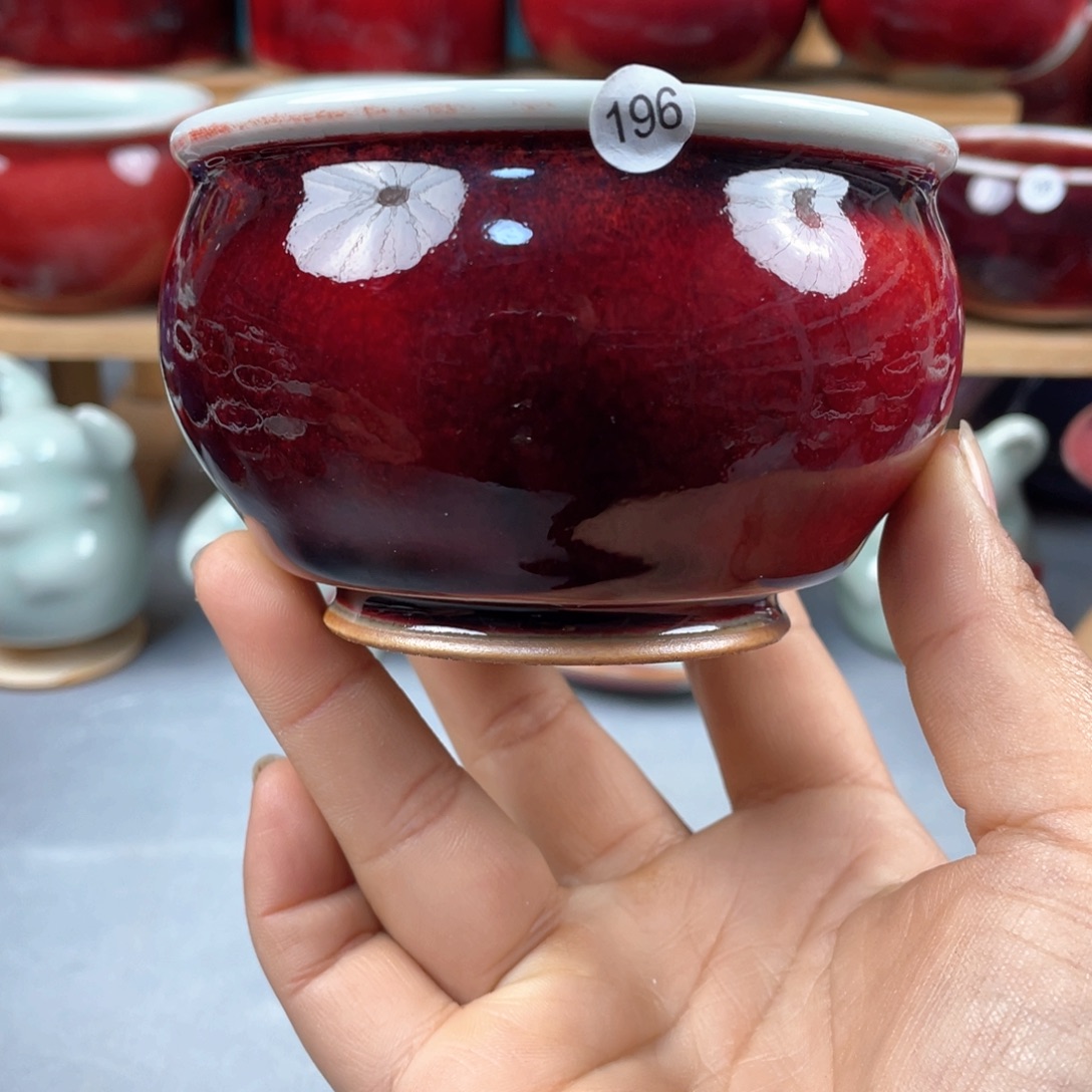 瓷片纯手工制作……微微瑕