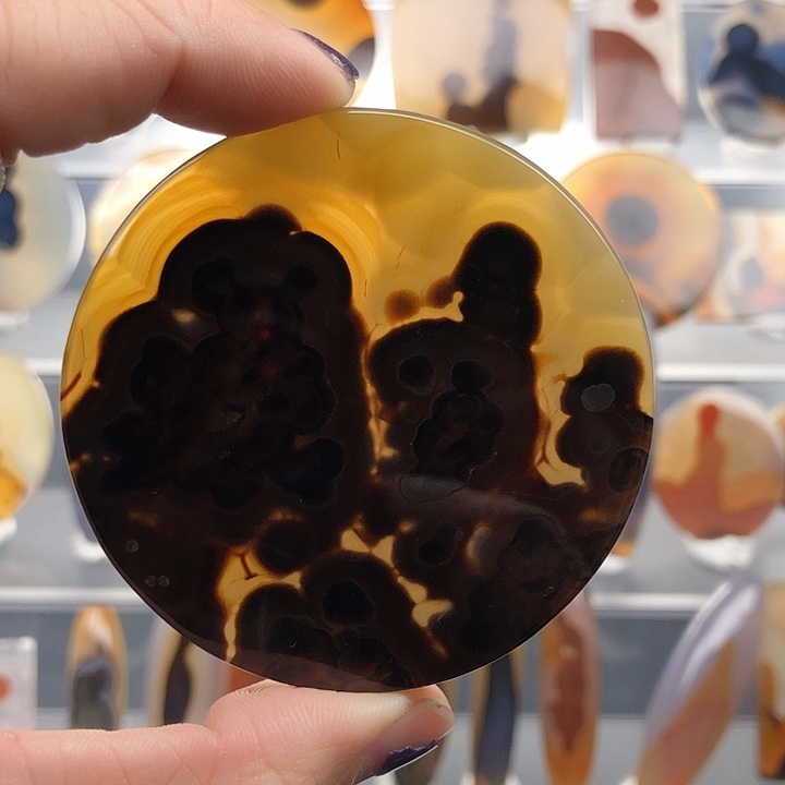 玛瑙/玉髓合金颈饰59