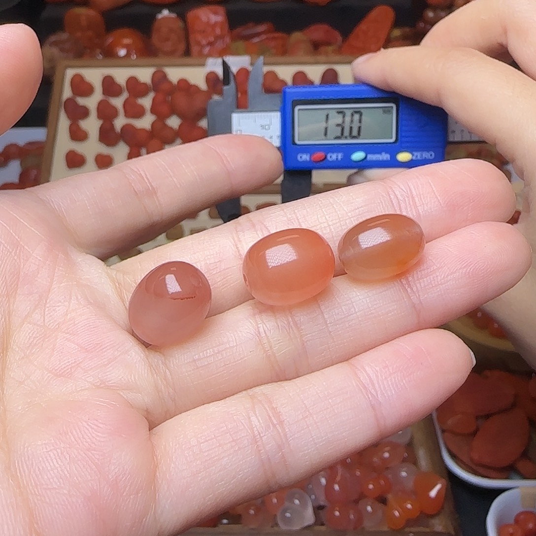 南红玛瑙未镶嵌吊坠(不含链)
