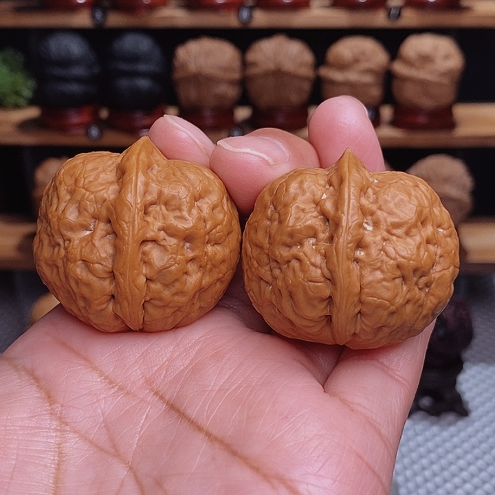 文玩核桃把件聚宝盆12
