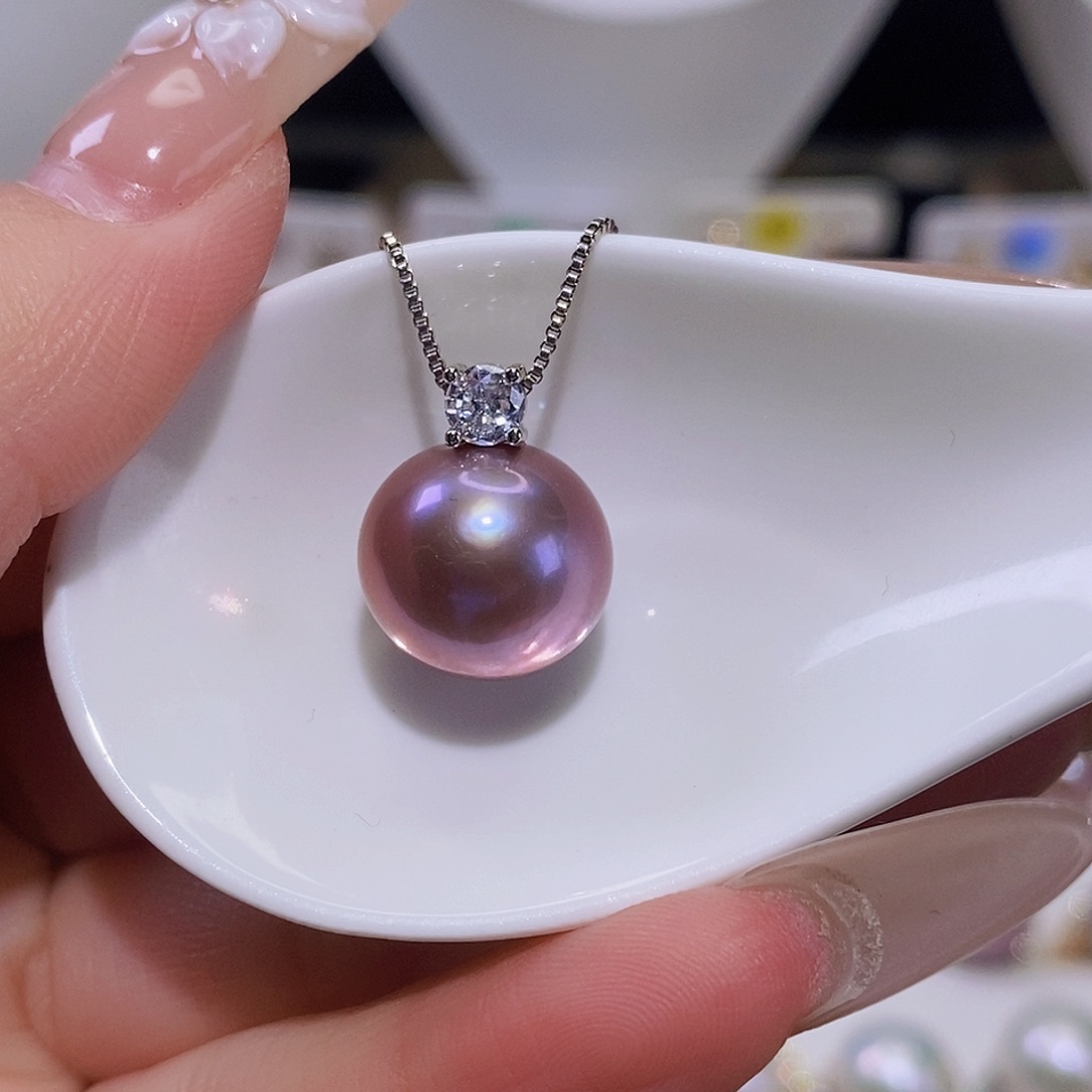 淡水珍珠颈饰合金