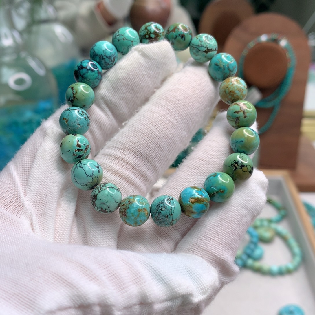 绿松石未镶嵌饰品