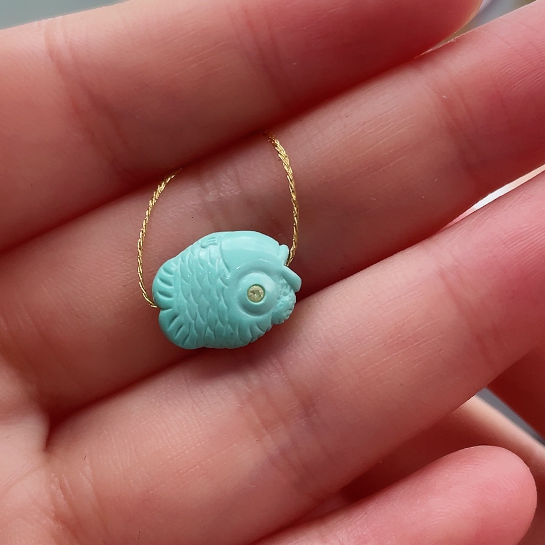 绿松石颈饰未镶嵌