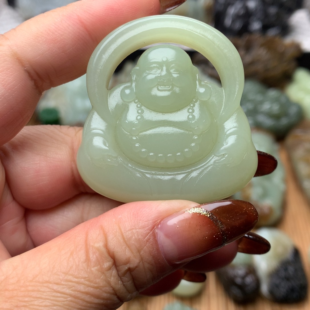 和田玉挂件未镶嵌