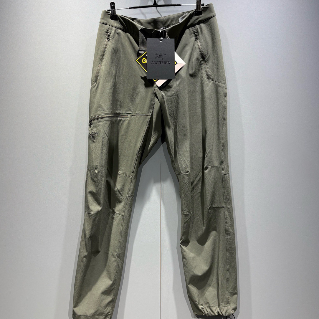 未使用 ARC'TERYX/始祖鸟 GAMMA纯色透气直筒休闲裤 32码/0951