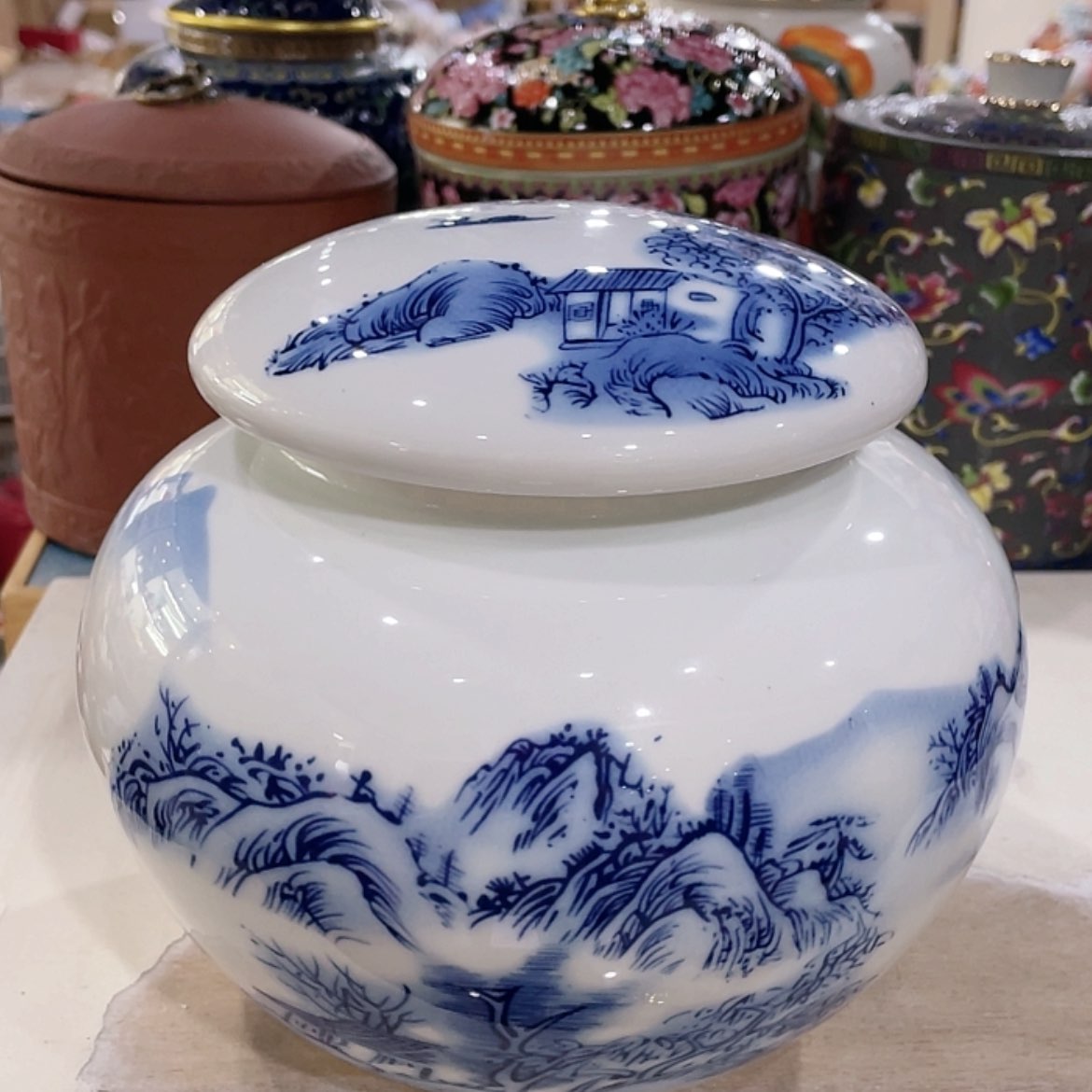 【闪购商品】罐陶瓷茶叶罐密封罐