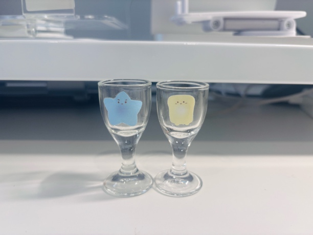 星星吐司玻璃小酒杯