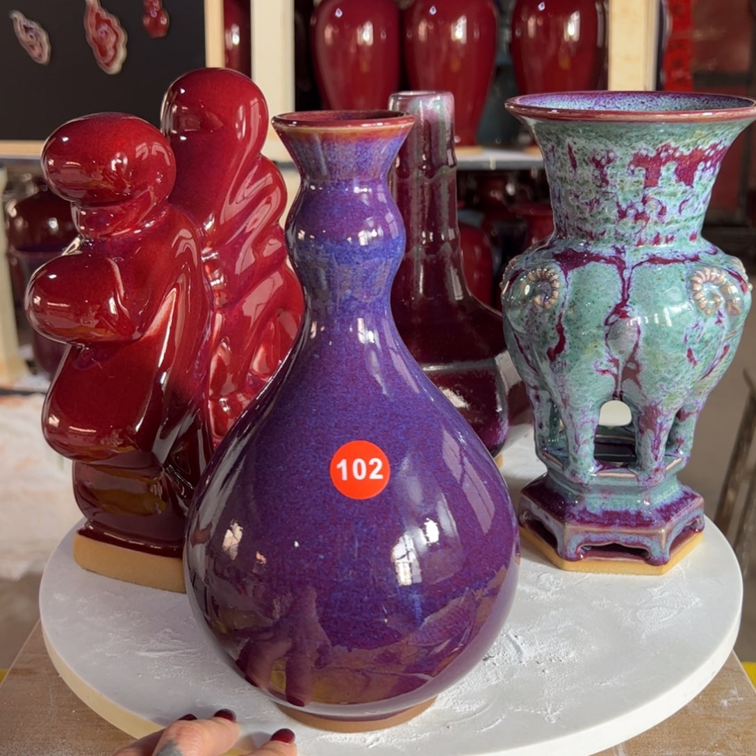 摆件郑家钧窑摆件