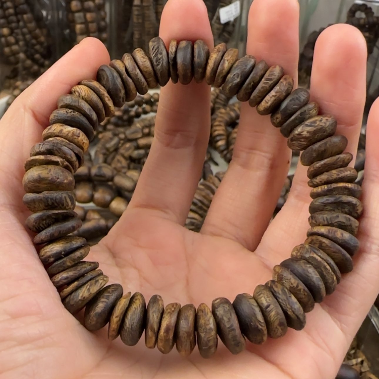 【闪购商品】沉香手串心**向奇楠手串