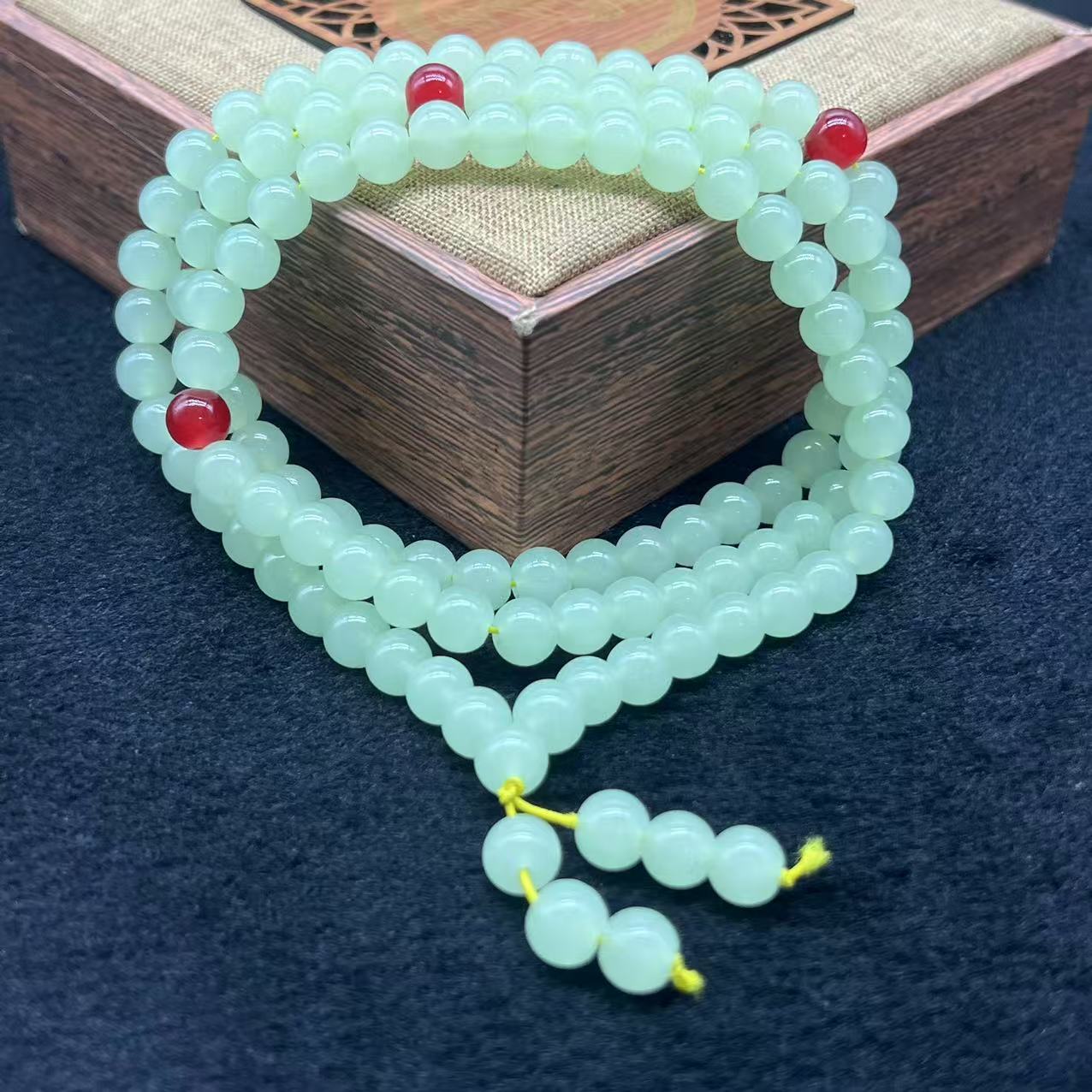 【百世璀璨 尽耀光芒】百草丹8mm项链F7