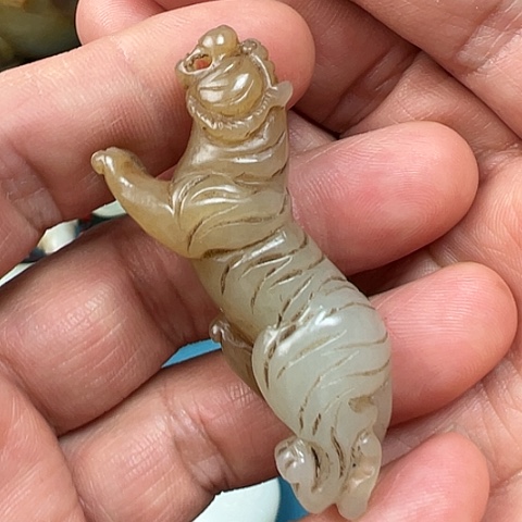 和田玉挂件未镶嵌