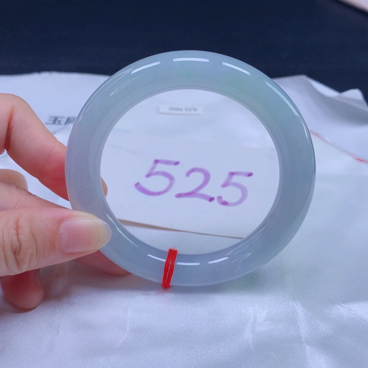 翡翠手镯未镶嵌圈口5655665556