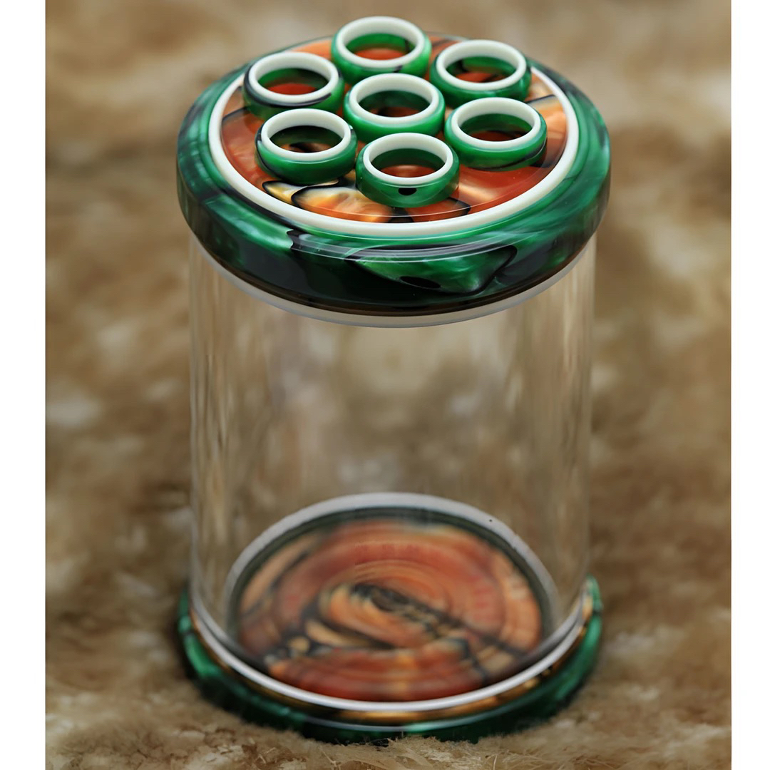 虫具杨忠寅监制仁義顺出品“鬼虎地狱火”蝈蝈罐