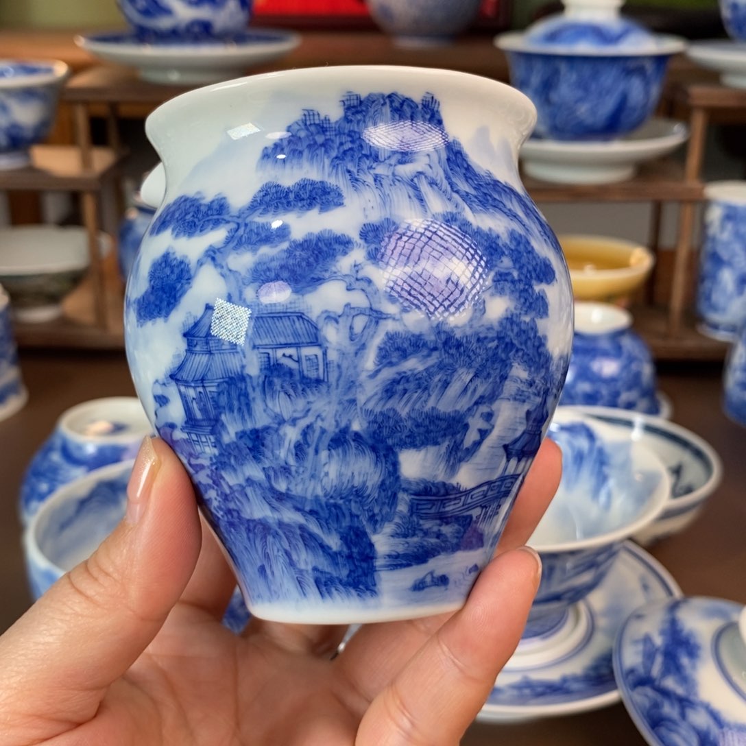 煊*景德镇陶瓷手工手绘