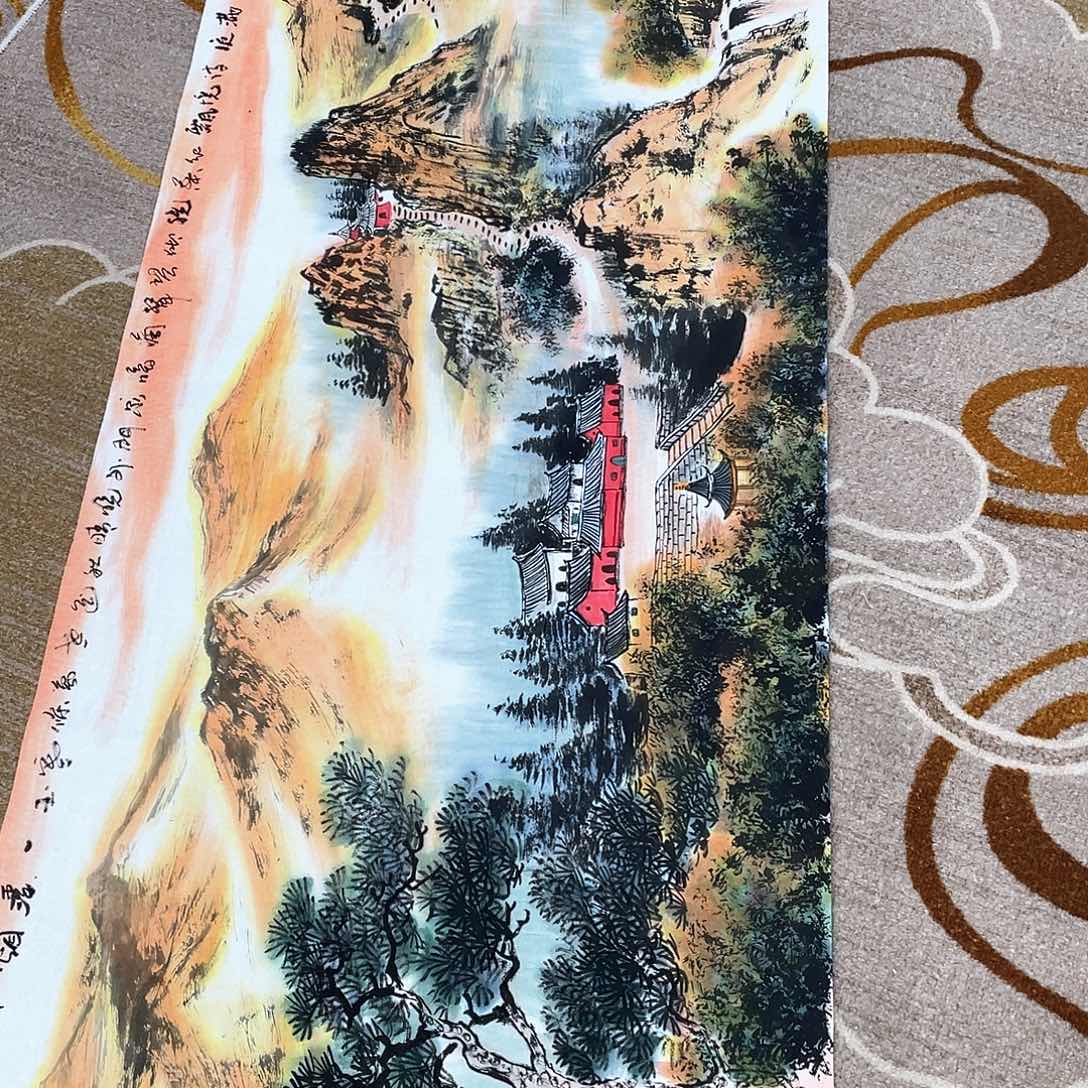 国画用****6绘画作品谭白画心
