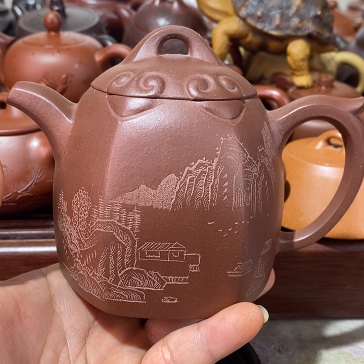 紫砂茶壶精工制作