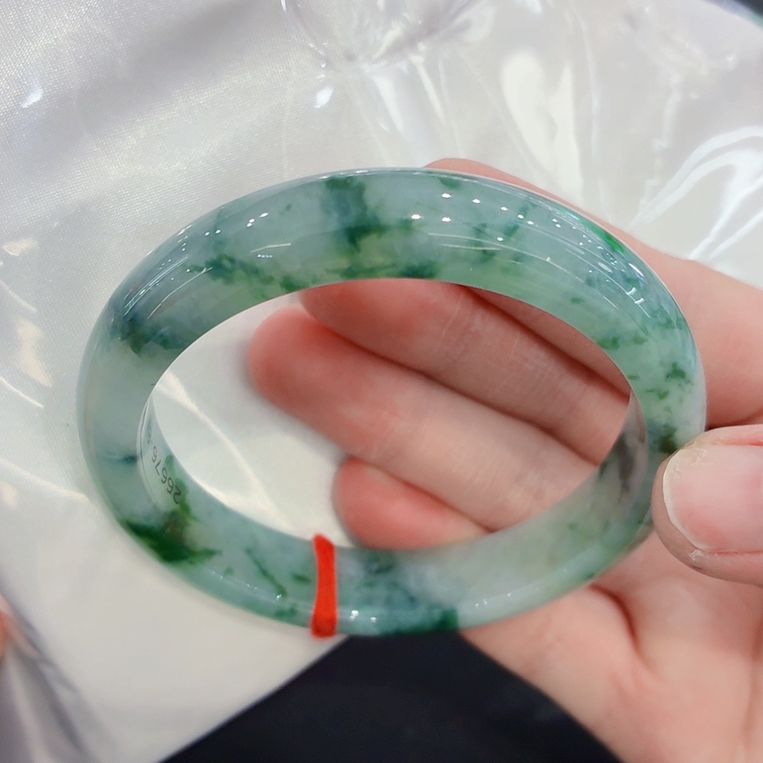 翡翠未镶嵌手镯翡翠58-57圈口