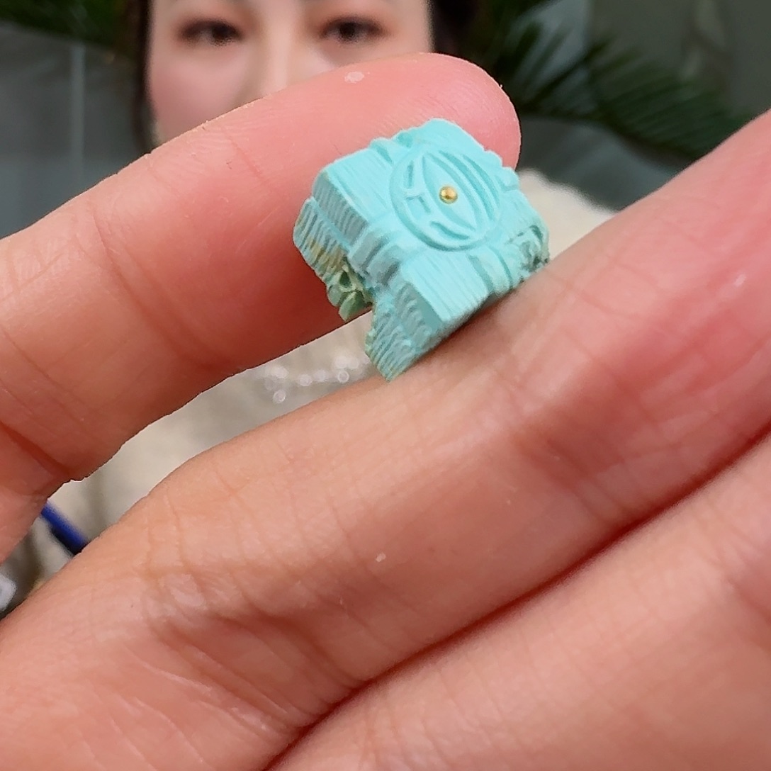 绿松石珠宝奇石未镶嵌