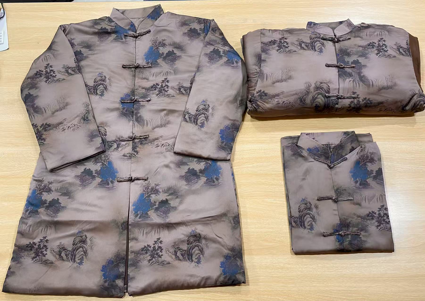 香云纱  男款  七件套 花型颜色图片上都可选