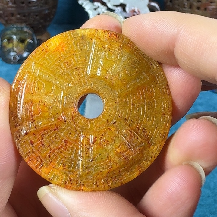 和田玉（糖玉）未镶嵌挂件