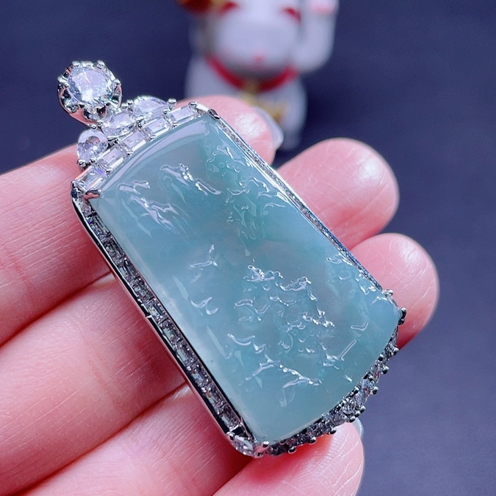 翡翠吊坠(不含链)未镶嵌