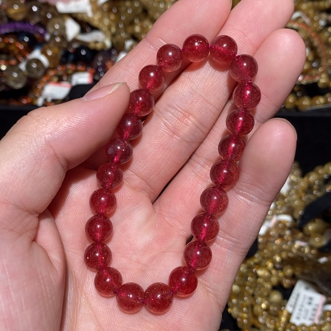 水晶手串未镶嵌手串