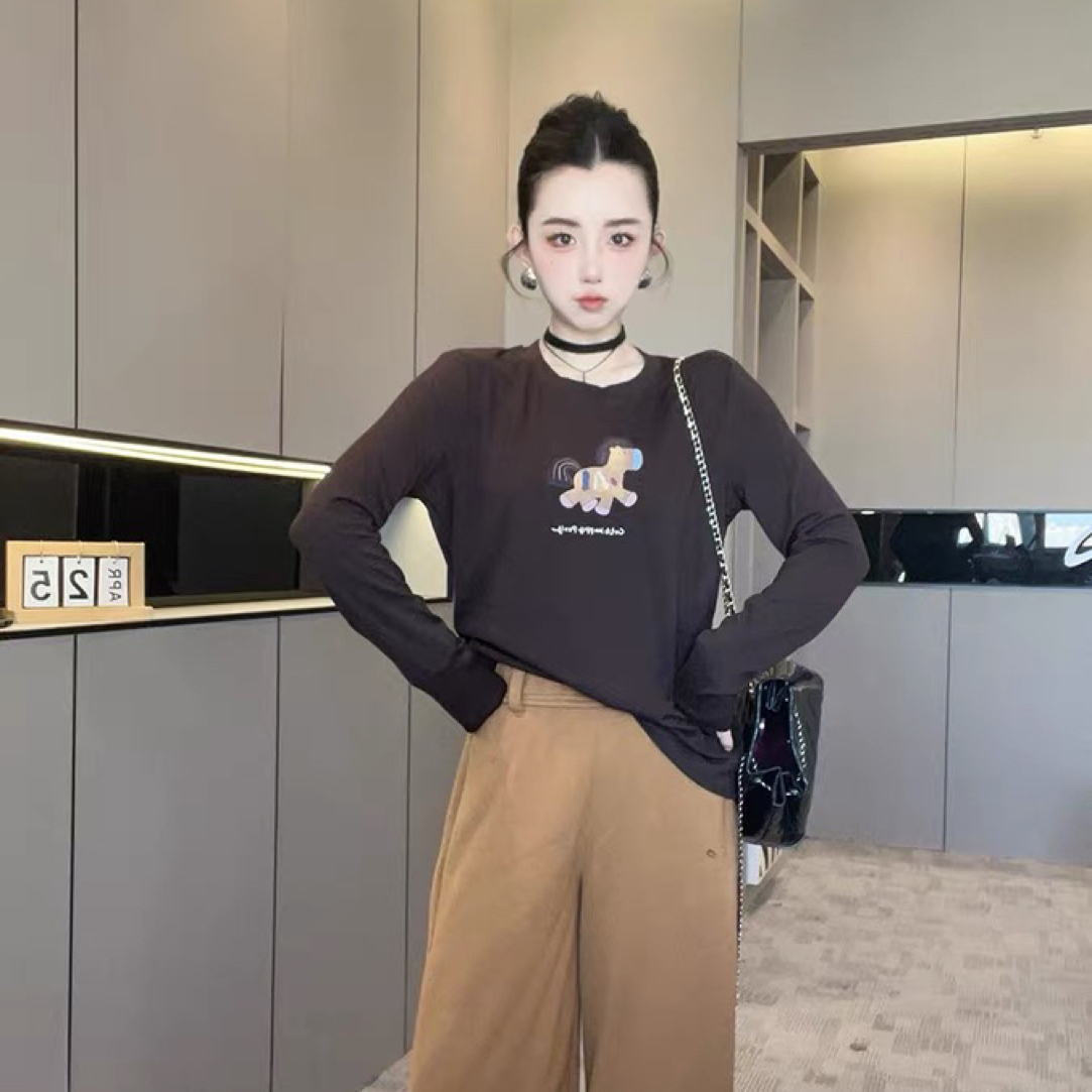 南油特价小马长袖小T/干洗手洗