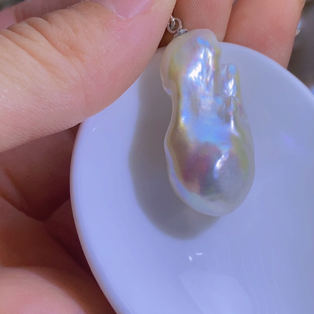 银S925镶嵌特价（不退不换）淡水珍珠