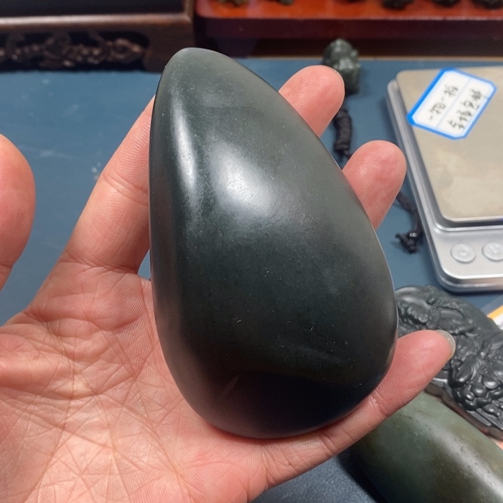 白***视和田玉（糖玉）未镶嵌挂件