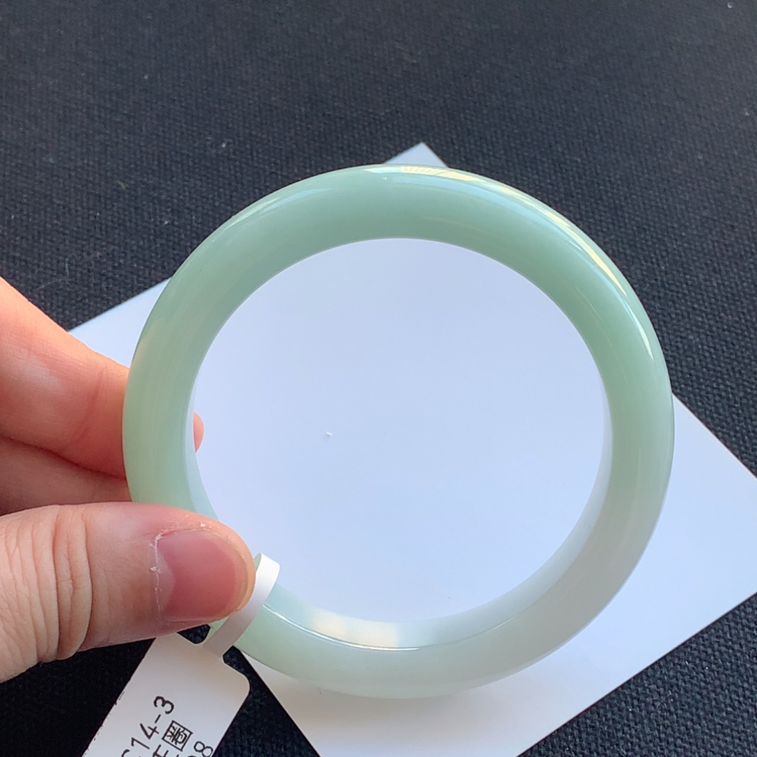 翡翠未镶嵌手镯11号