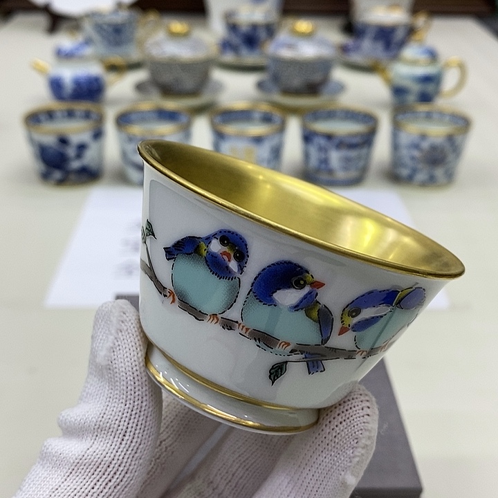 摆件口径7.5瓷器瓷器