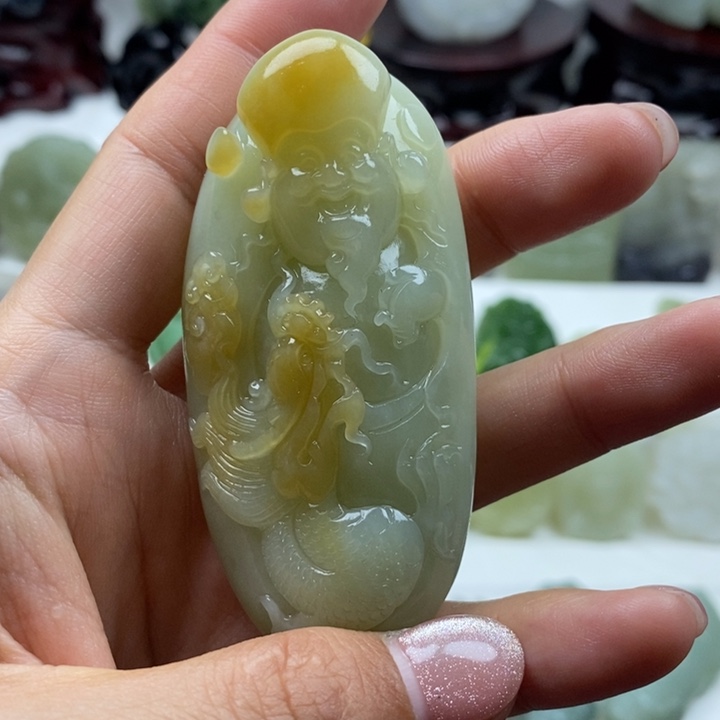 和田玉（糖玉）未镶嵌颈饰40