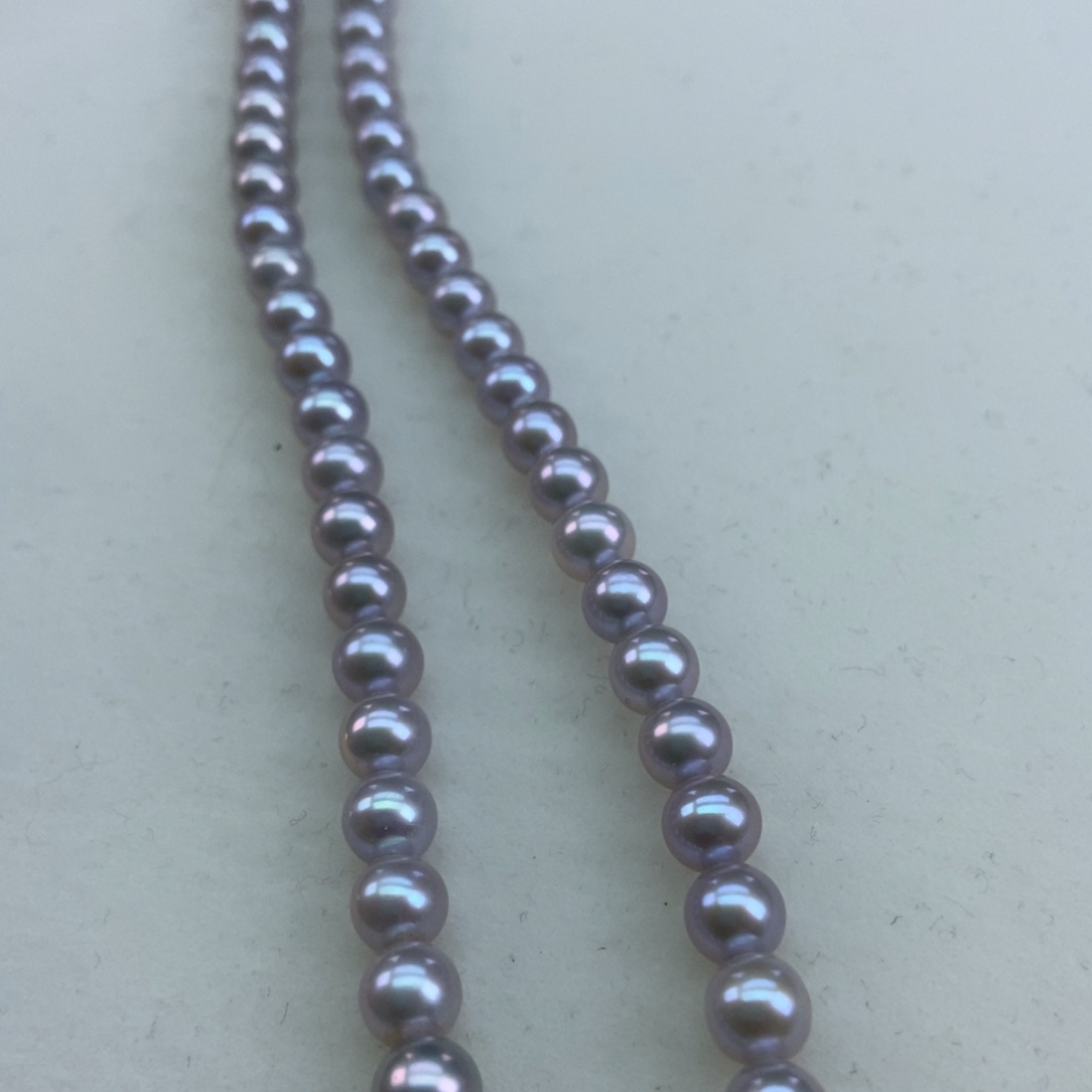 6/6.5真多麻色炫彩几乎无暇银S925镶嵌淡水珍珠