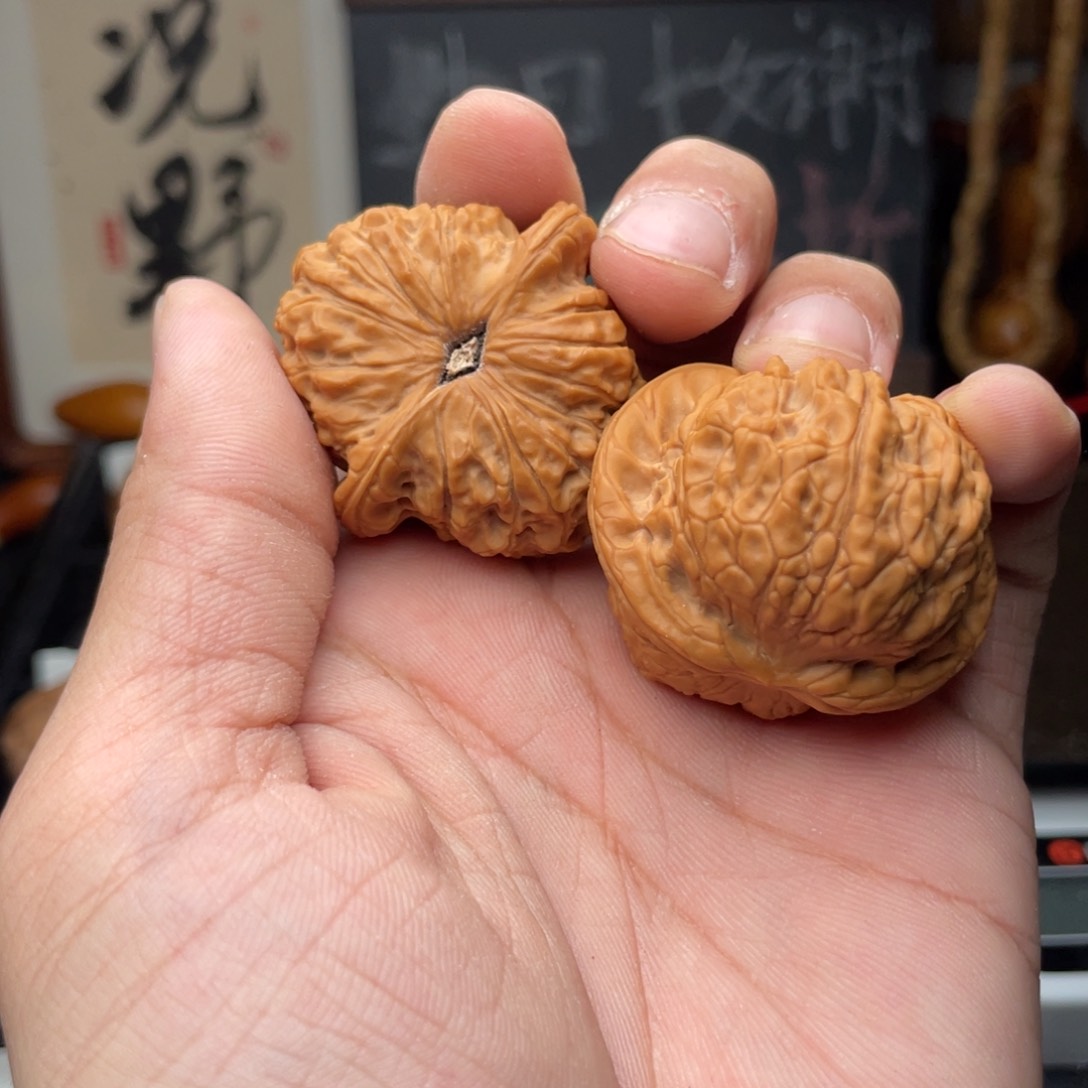 文玩核桃把件用****9血麒麟40