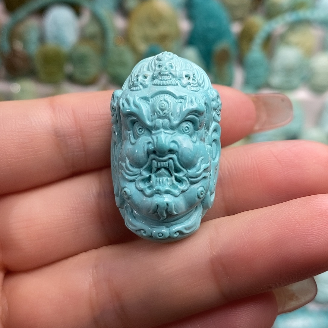 @***H绿松石未镶嵌绿松石