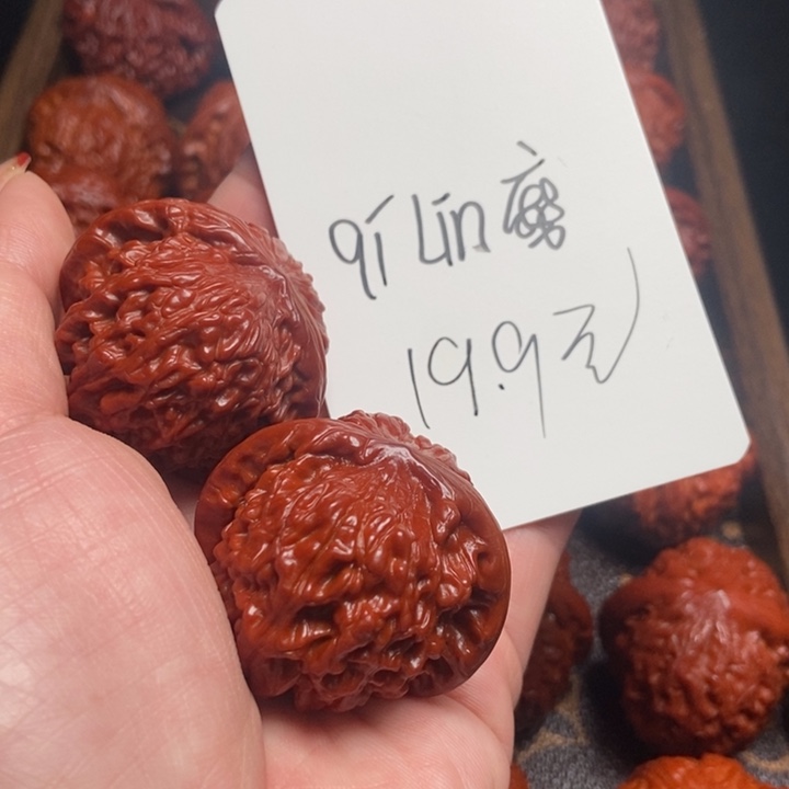 吊坠文玩核桃麒麟磨